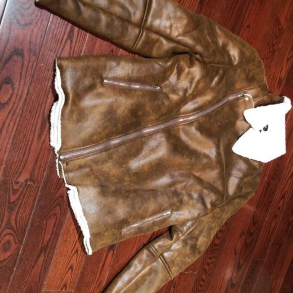 Faux Leather Jacket - Picture 1 of 7